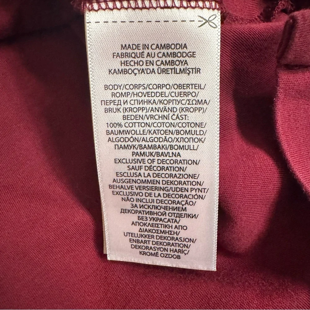 Polo Ralph Lauren soft collared long sleeve maroon logo pony cotton shirt 4XLT